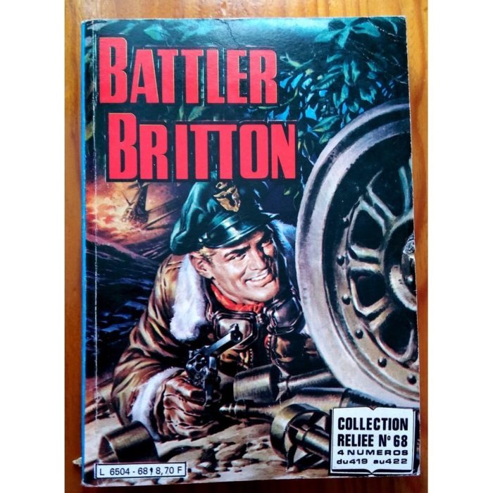 BATTLER BRITTON ALBUM RELIE 68 (N°419-420-421-422) IMPERIA 1982