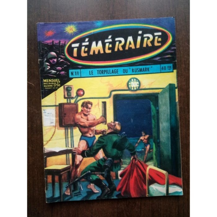 TEMERAIRE (1E SERIE) N°11 TOMIC (Le Torpillage du Kusmark) ARTIMA 1959