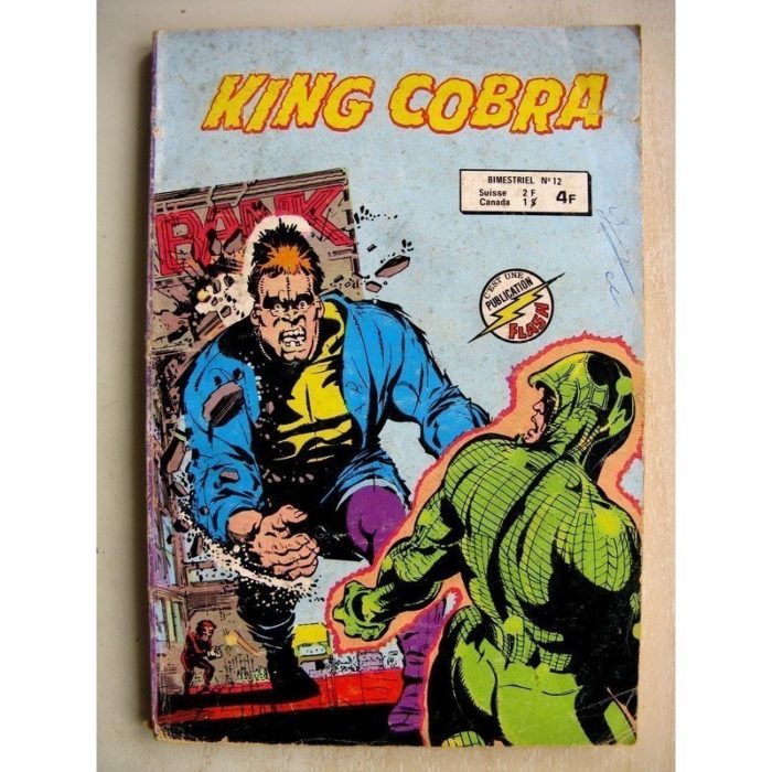 KING COBRA 2e série (AREDIT) n°12 - Contre le roi de la jungle