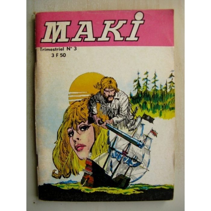 MAKI N°3 les pirates des grands lacs (Jeunesse et Vacances 1977)