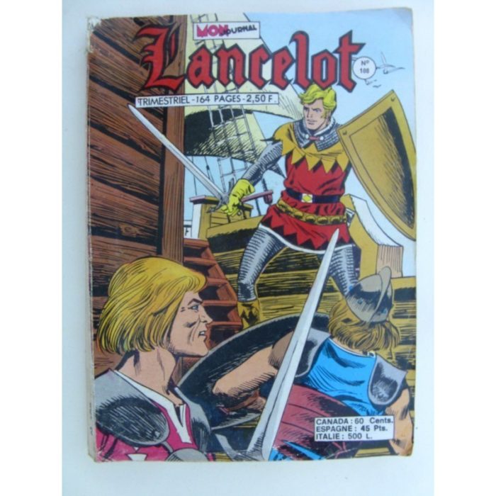 BD LANCELOT N°108 MON JOURNAL 1976 : La vaillance et la chance