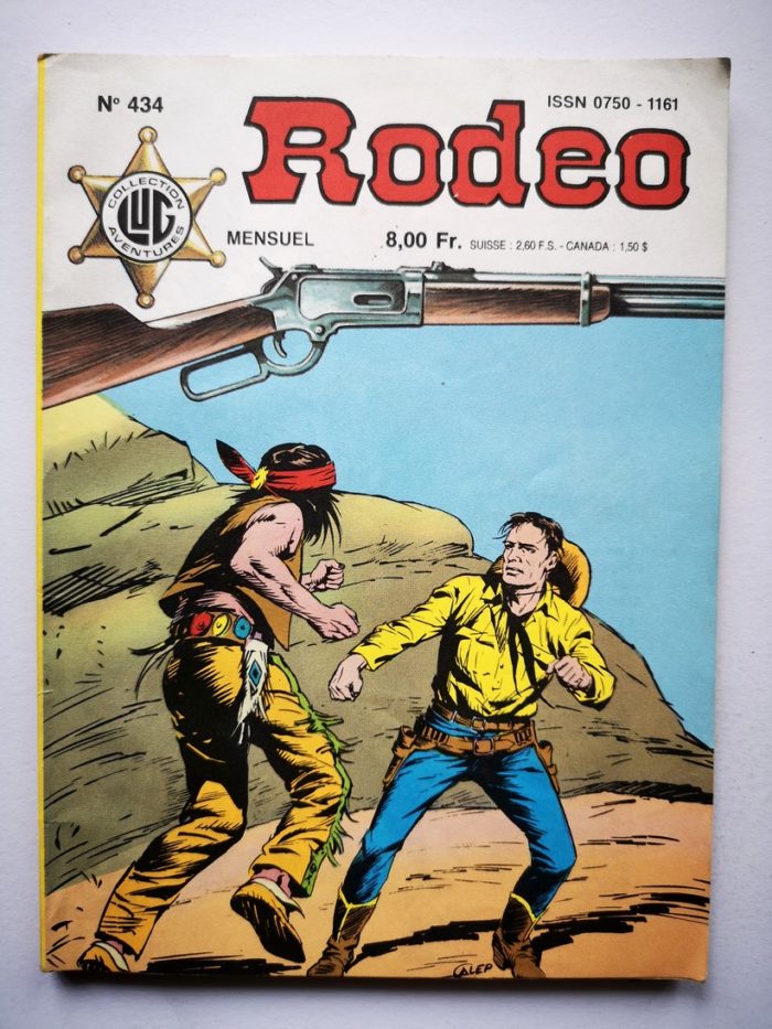 RODEO N° 434 TEX WILLER - Le chariot de feu (2e partie) LUG BD