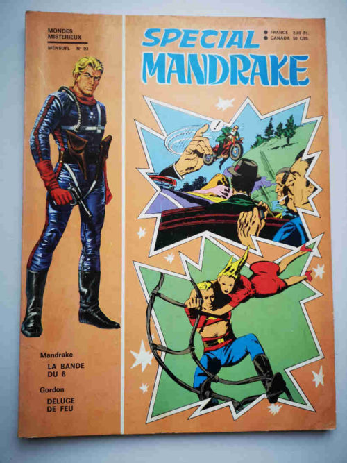 MANDRAKE, MANDRAKE ENTRE AS MÚMIAS LEE FALK ED COQUETEL