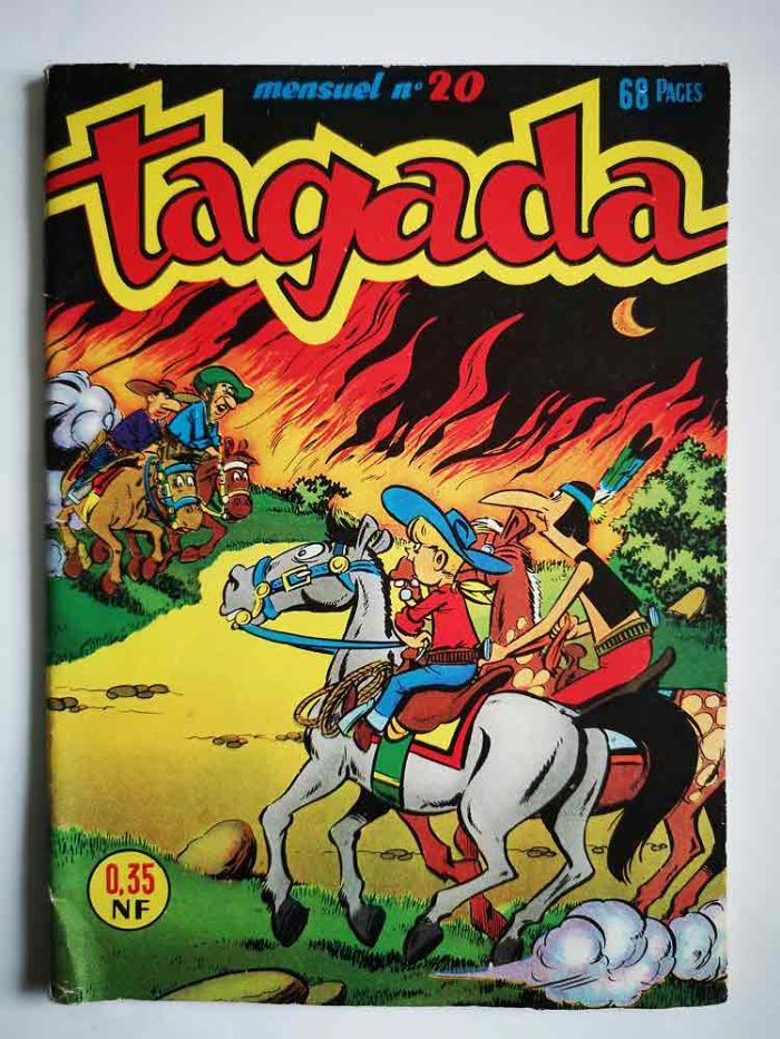 BD TAGADA N°20 - Jim Bridger - IMPERIA 1960