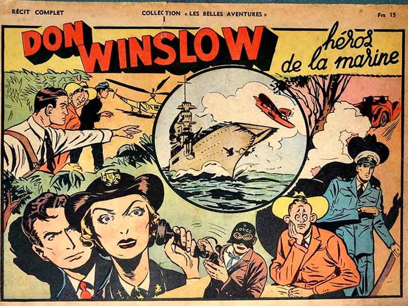 Don Winslow - Héros de la Marine - Collection Belles aventures (1947)