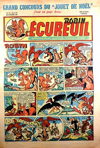 Robin l'Ecureuil BD illustré